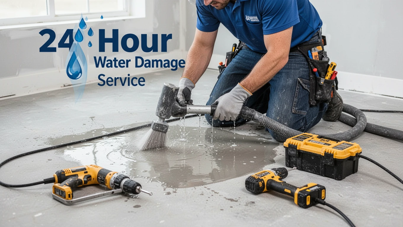 24 Hour Water Damage Service