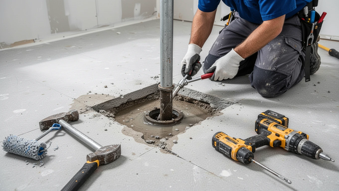 Slab Leak Repair